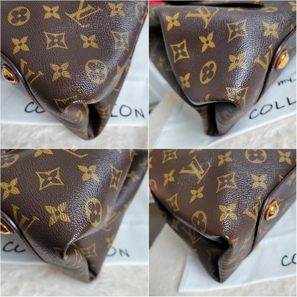 💕Beautiful DISCONTINUED Tote Bag LOUIS VUITTON Olympe MM Monogram MAGENTA - Picture 15 of 16